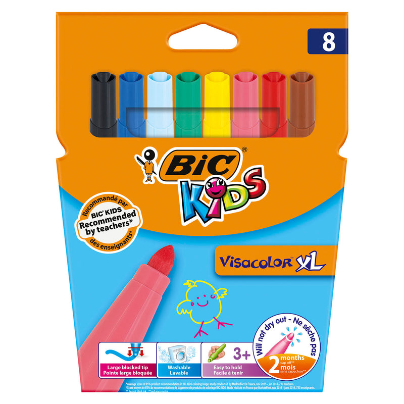 Afbeelding laden in galerijviewer, Bic kids visacolor xl, 8st.

