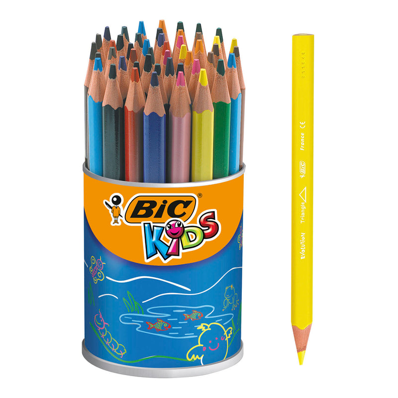 Afbeelding laden in galerijviewer, Bic kids ecolutions evolution triangle, 48st.

