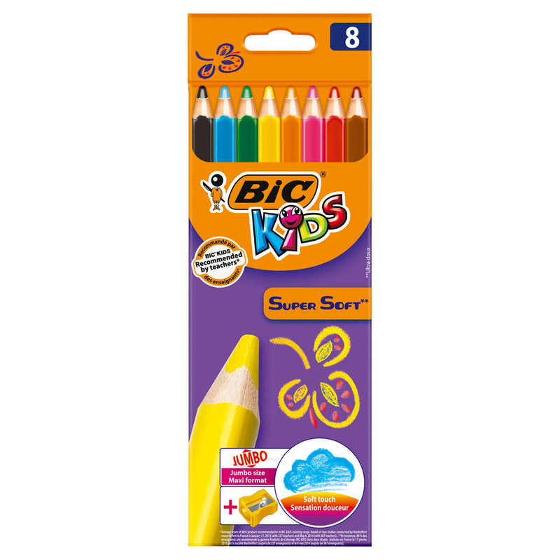 Afbeelding laden in galerijviewer, Bic kids supersoft, 8st.
