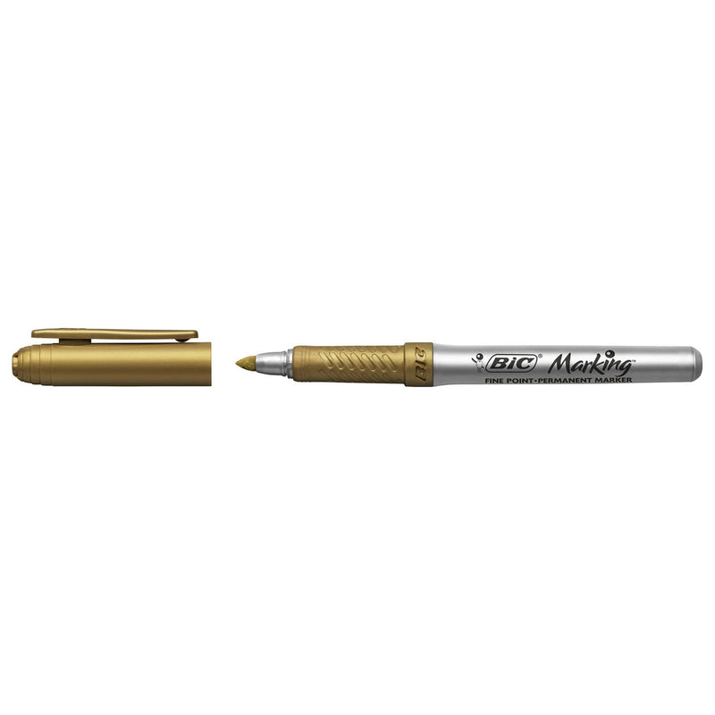 Afbeelding laden in galerijviewer, Bic permanent marker goud en zilver
