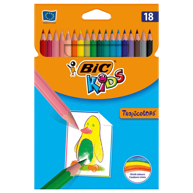 Afbeelding laden in galerijviewer, Bic kids tropicolors, 18st.
