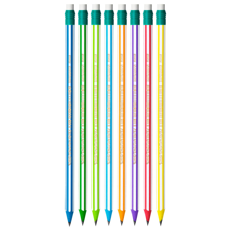Afbeelding laden in galerijviewer, Bic evolution potloden met gum, 8st.
