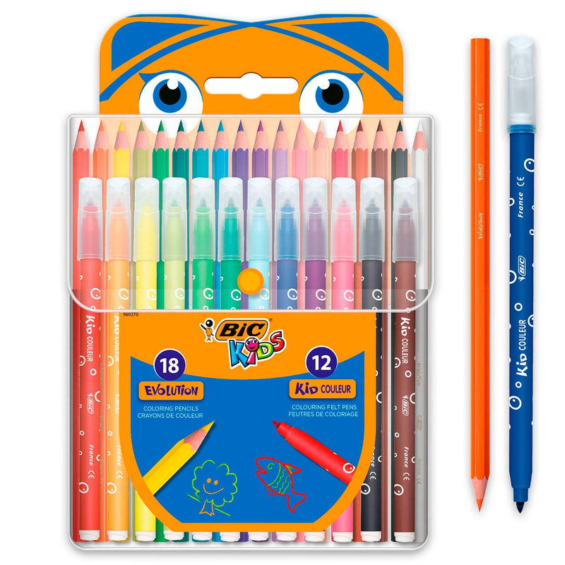 Afbeelding laden in galerijviewer, BIC Kids Kleurset, 30dlg.
