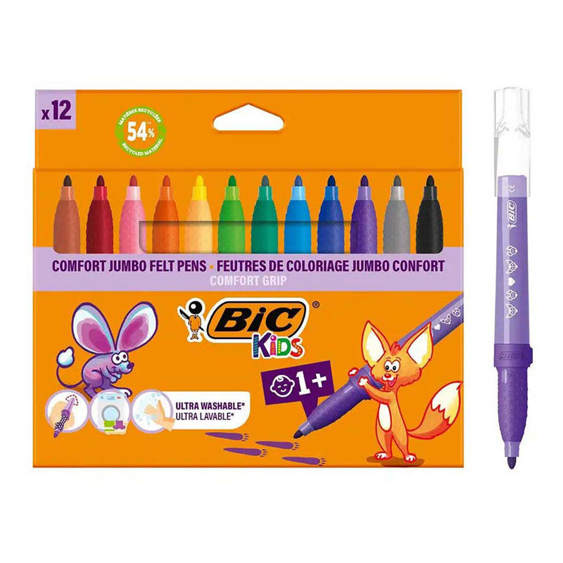 Afbeelding laden in galerijviewer, Bic kids viltstiften, 12st
