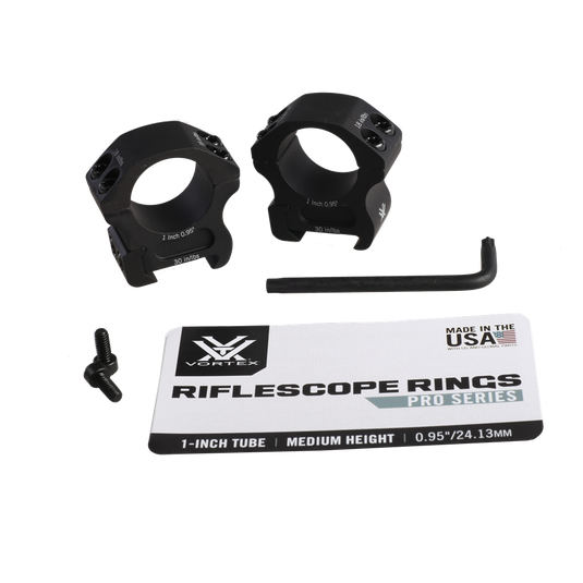 Vortex pro series montageringen pr1-m 25,4 mm medium