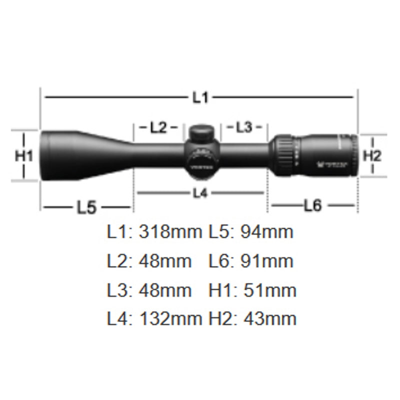 Afbeelding laden in galerijviewer, Vortex diamondback tactical 4-12x40 richtkijker
