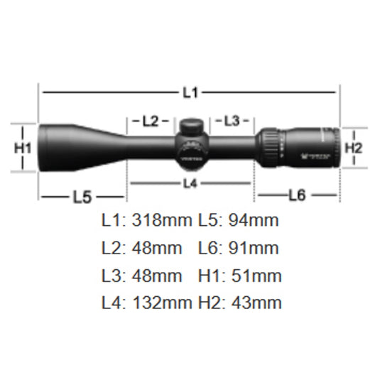 Vortex diamondback tactical 4-12x40 richtkijker