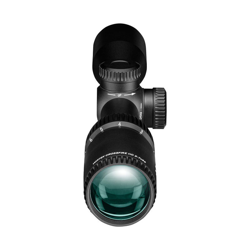 Afbeelding laden in galerijviewer, Vortex crossfire hd 2-7x32 richtkijker rimfire, v-plex dradenkruis (moa)
