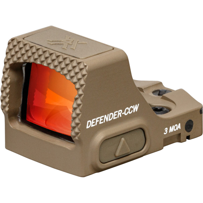 Afbeelding laden in galerijviewer, Vortex micro red dot defender-ccw 3 moa tan
