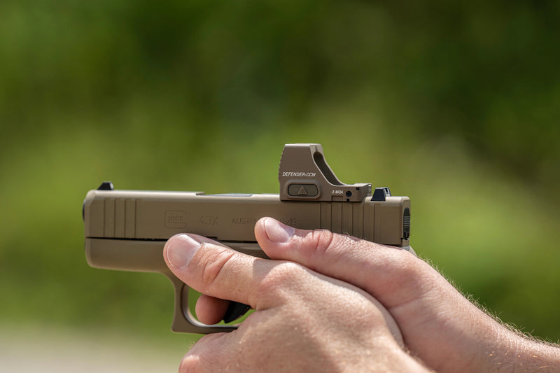 Afbeelding laden in galerijviewer, Vortex micro red dot defender-ccw 3 moa tan
