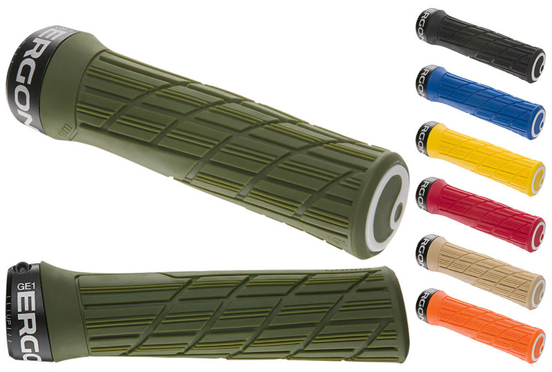 Afbeelding laden in galerijviewer, Ergon Handvatten GE1 EVO slim Deep Moss
