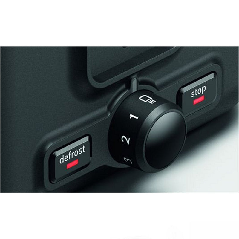 Afbeelding laden in galerijviewer, Bosch tat3p421 designline broodrooster wit zwart
