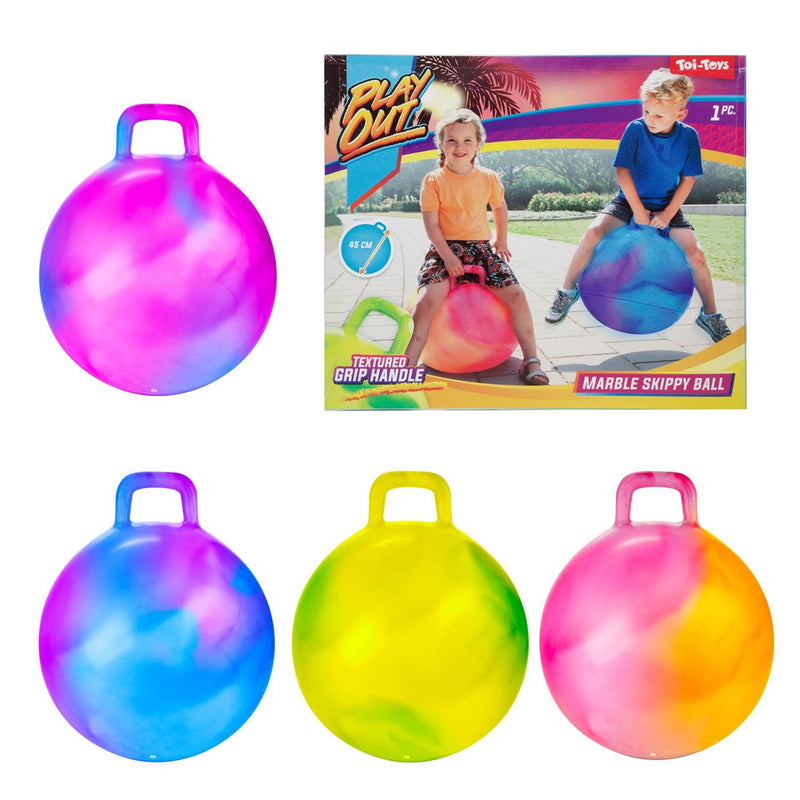 Afbeelding laden in galerijviewer, Toi-toys toi toys play out skippybal marble 45cm
