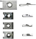 Dresselhaus plaatmoer 4605 speed nuts d=6.3 closed. dresselh. 24.8x16.0mm
