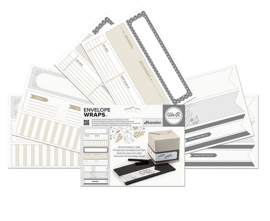 We r makers • envelope wrap streamline 18 vellen