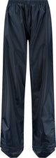 Ralka regenbroek waterdicht en met schoenbeschermer - volwassenen - blauw - maat s