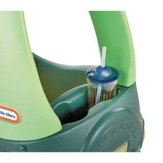 Afbeelding laden in galerijviewer, Little tikes cozy coupe loopauto dino 72x44x92 cm groen
