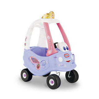 Little tikes cozy coupe fairy loopauto 75x42x86 cm roze paars