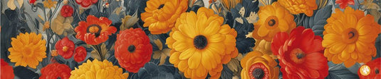 Rondo muziekje: flowers 05. (memory-cats