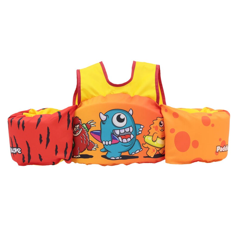 Afbeelding laden in galerijviewer, Paddle pal zwemvest monsters, 3-6 jaar
