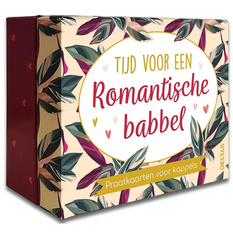 Afbeelding laden in galerijviewer, Deltas tijd voor een romantische babbel praatkaarten voor koppels
