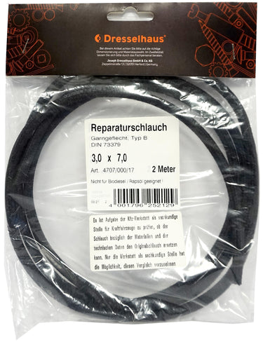 Dresselhaus brandstofslang 4707 fuel hose 11,0x17,0 dresselh. 4707 2m