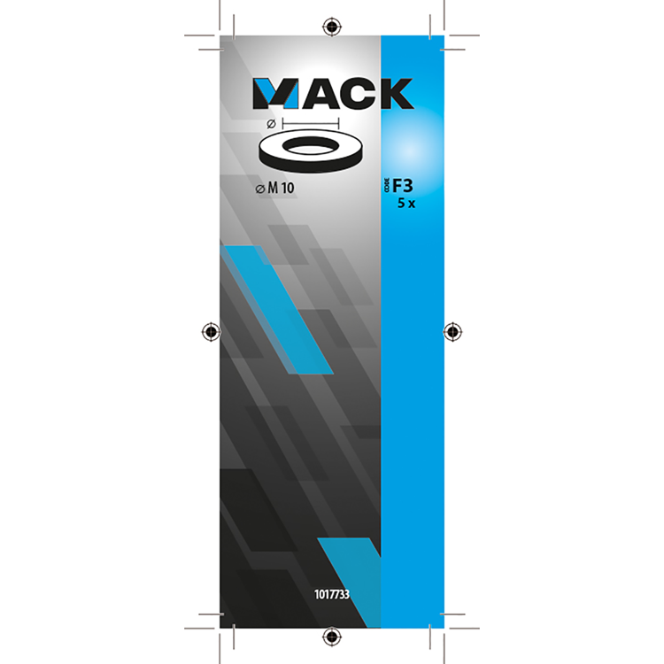 Afbeelding laden in galerijviewer, Mack 1017733 - sluitring nylon 5 st m10 | 10 stuks
