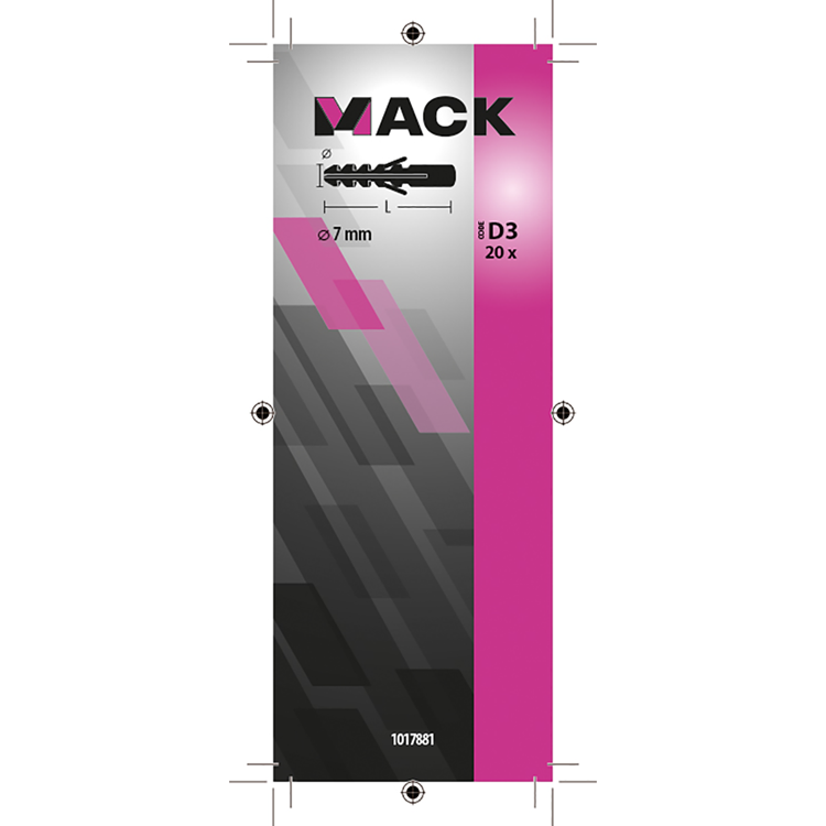 Afbeelding laden in galerijviewer, Mack 1017881 - plug polyethyleen 20 st 7 mm | 5 stuks
