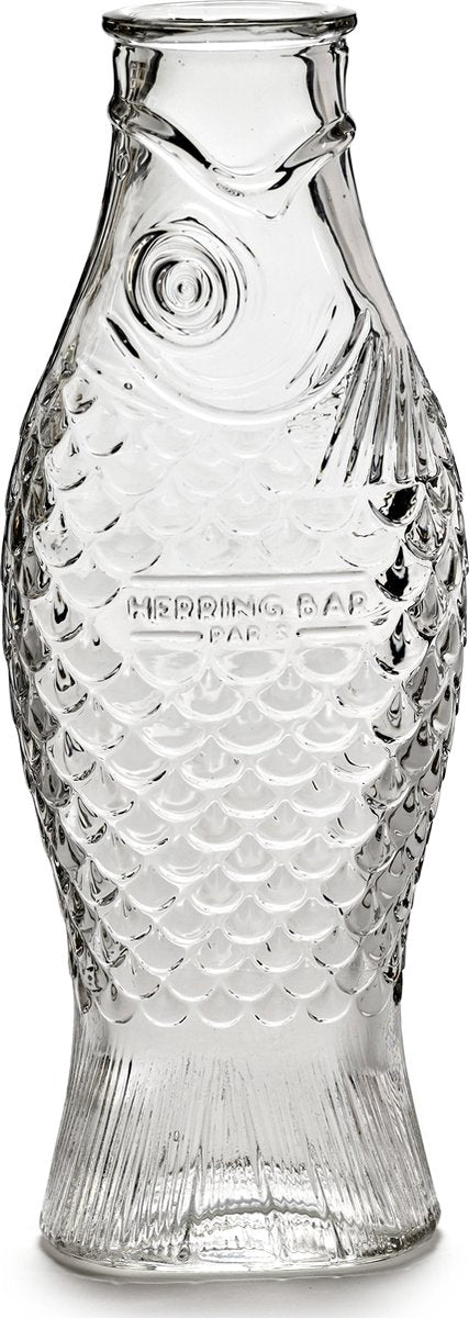 Serax - paola navone fish fish - karaf - transparant - 85cl