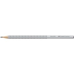 Potlood faber-castell grip 2001 2b zilver