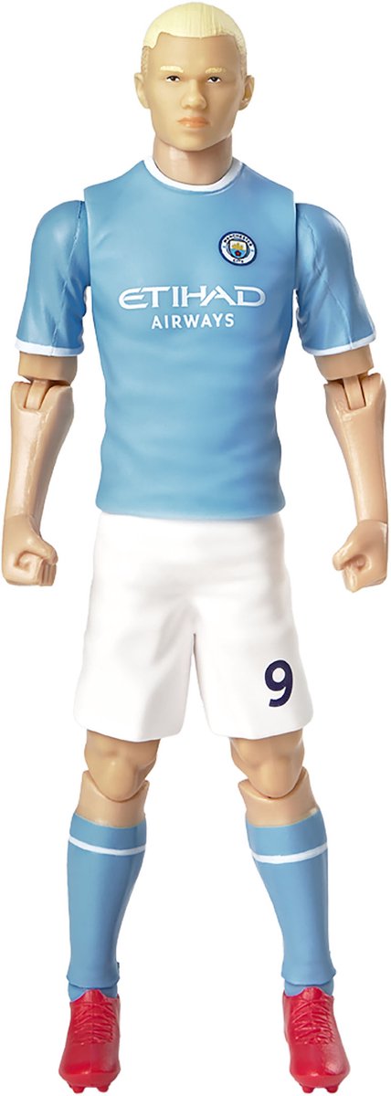 Afbeelding laden in galerijviewer, Manchester city voetbalfiguur haaland 20cm - actiefiguur speelgoed.
