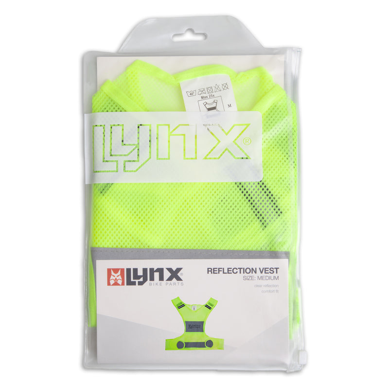 Afbeelding laden in galerijviewer, Reflectie vest unisex geel maat M

