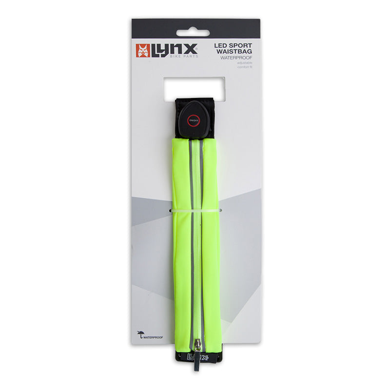 Afbeelding laden in galerijviewer, Lynx reflecterende led heuptas hardloopriem usb
