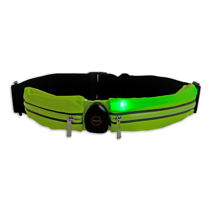 Afbeelding laden in galerijviewer, Lynx reflecterende led heuptas hardloopriem (dubbel) usb
