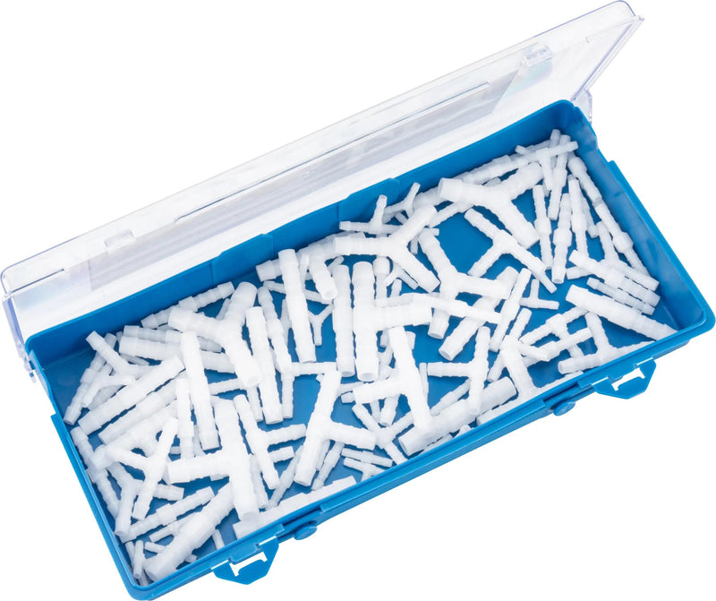 Afbeelding laden in galerijviewer, Condor slangkoppeling 9145 hose connector-sort. 105 pcs.
