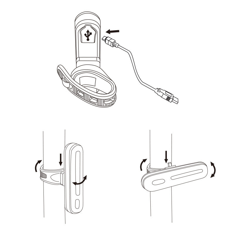 Afbeelding laden in galerijviewer, Achterlicht USB Capsule XL
