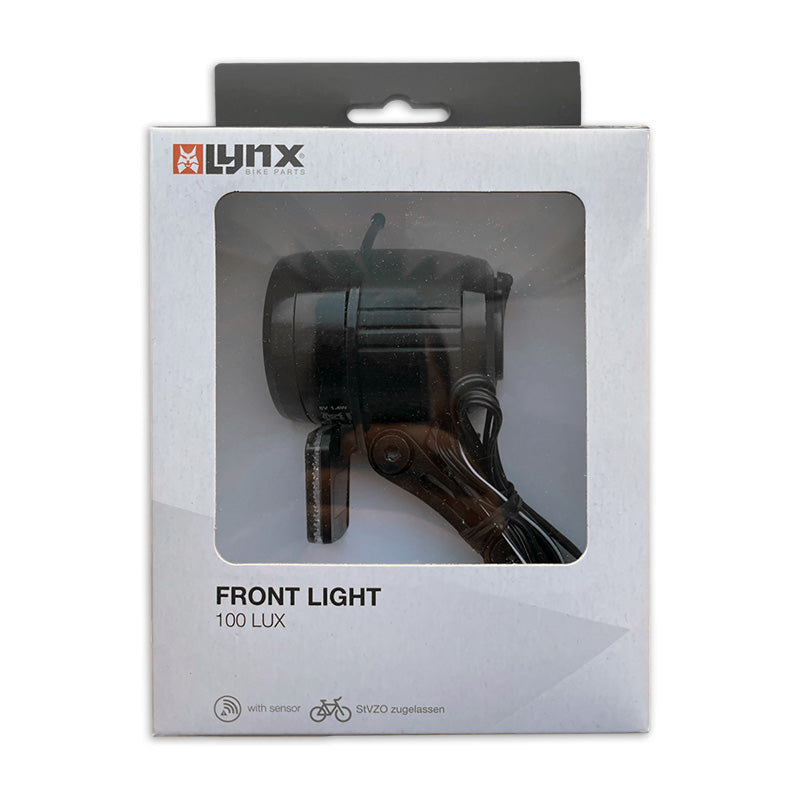 Afbeelding laden in galerijviewer, Koplamp Dynamo Max+ Sensor 100 Lux
