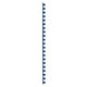 Bindruggen gbc plastic a4 10mm blauw capaciteit 65vel