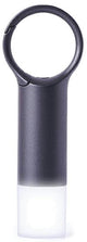 Lexon nomaday flash led sleutelhanger met verlichting en hanger grijs
