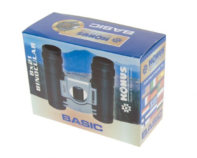 Afbeelding laden in galerijviewer, Konus Verrekijker Basic 8x21

