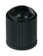 Alligator ventieldopje valve cap black pk= (100pcs.)