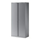 2-deurskast bisley 4 planken zilver