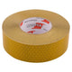 Reflecterende tape 50 mtr geel