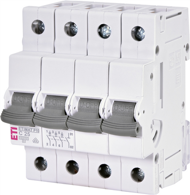 Eti installatie automaat c16 10ka 3p+n