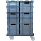 Trolley viso inklapbare handgreep grijs