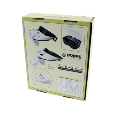 Afbeelding laden in galerijviewer, Konus Hoofdloep Vuemax-2 met LED Licht
