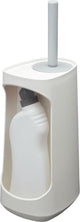 Tiger tess - wc borstel met houder - opbergvak - vrijstaand - met swoop® borstel flexibel - wit lichtgrijs