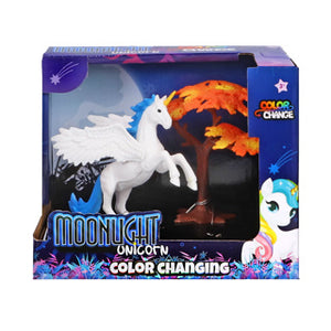 Moonlight unicorn color change met boom assorti | 3 stuks