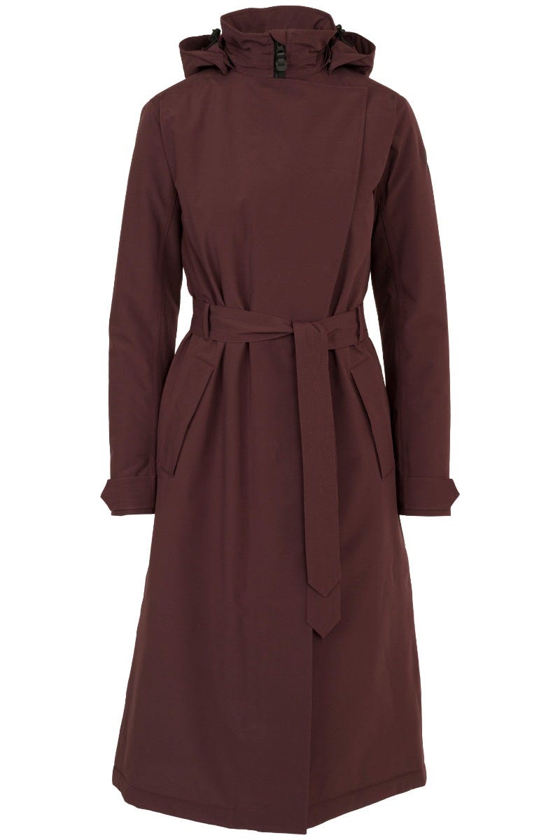 Afbeelding laden in galerijviewer, Puch trenchcoat jas winter regenjas dames modica
