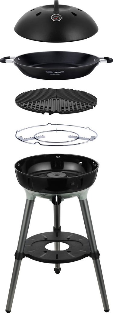 Cadac dometic - carri chef 40 bbq paella pan - portable gasbarbecue - ideaal voor kamperen, balkon, terras - met draagtas